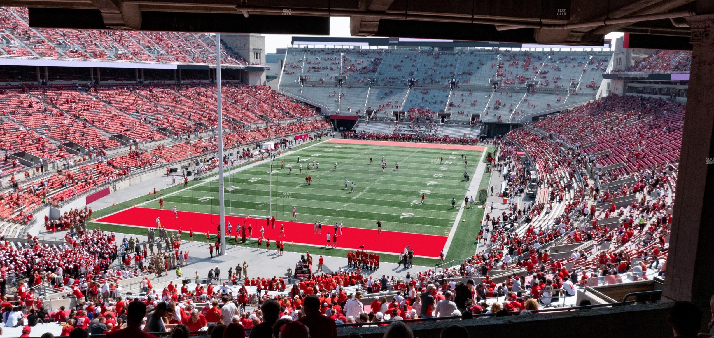 Seating view for Ohio Stadium Section 3 B