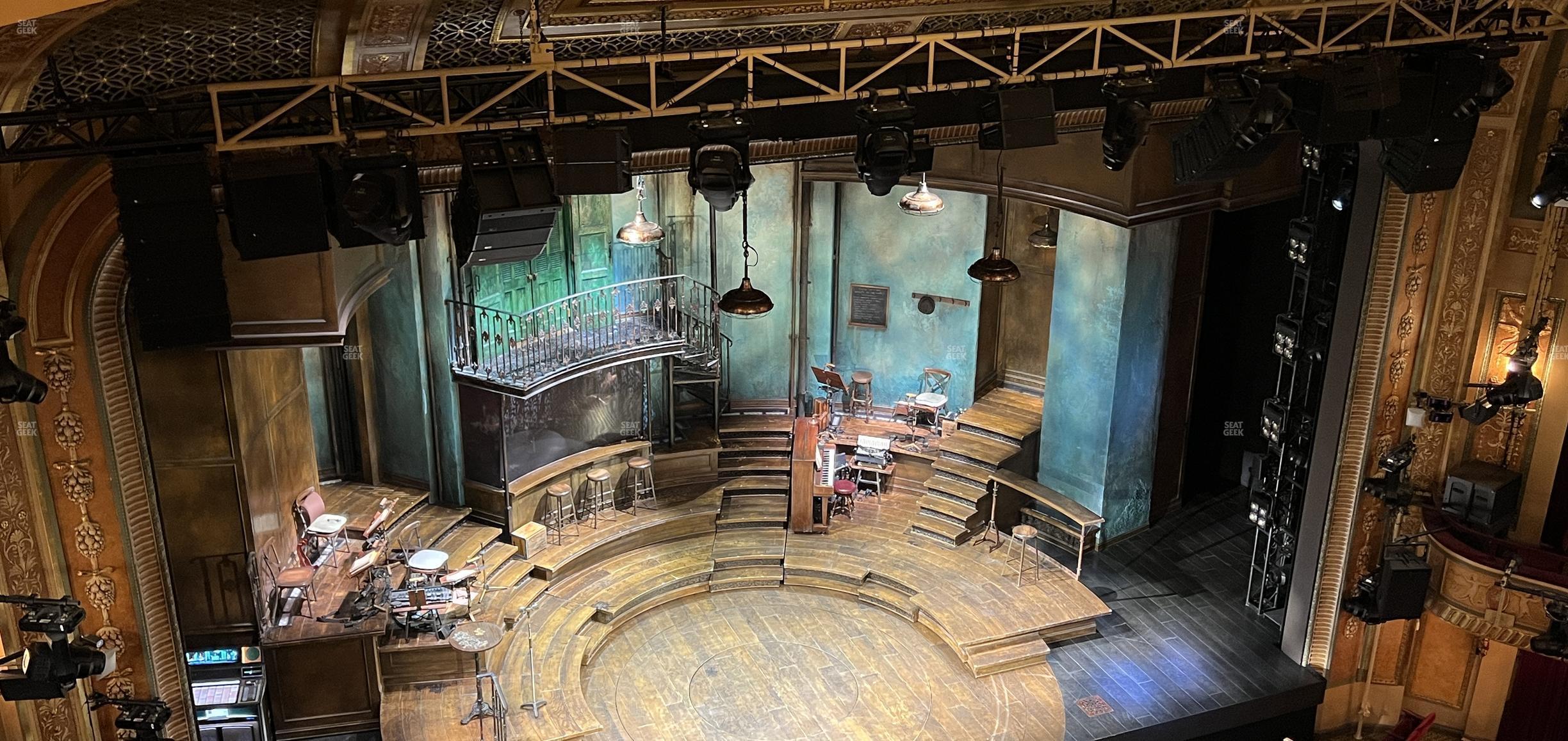 Seating view for Walter Kerr Theatre Section Balcony Left