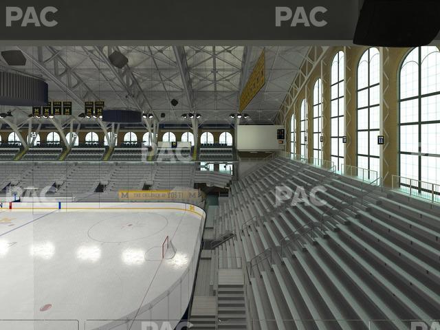 Seating view for Yost Arena Section Champions Box A