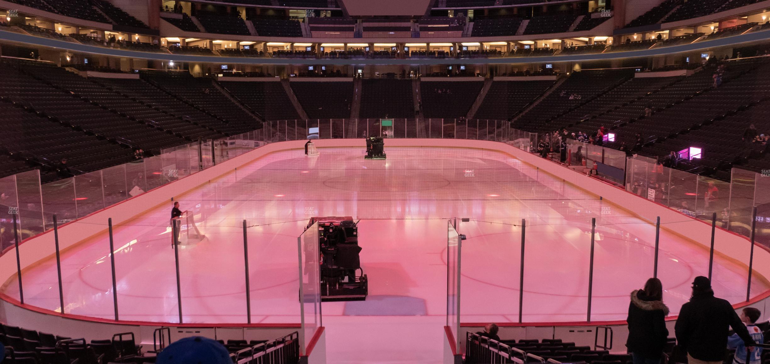 Seating view for Xcel Energy Center Section 123