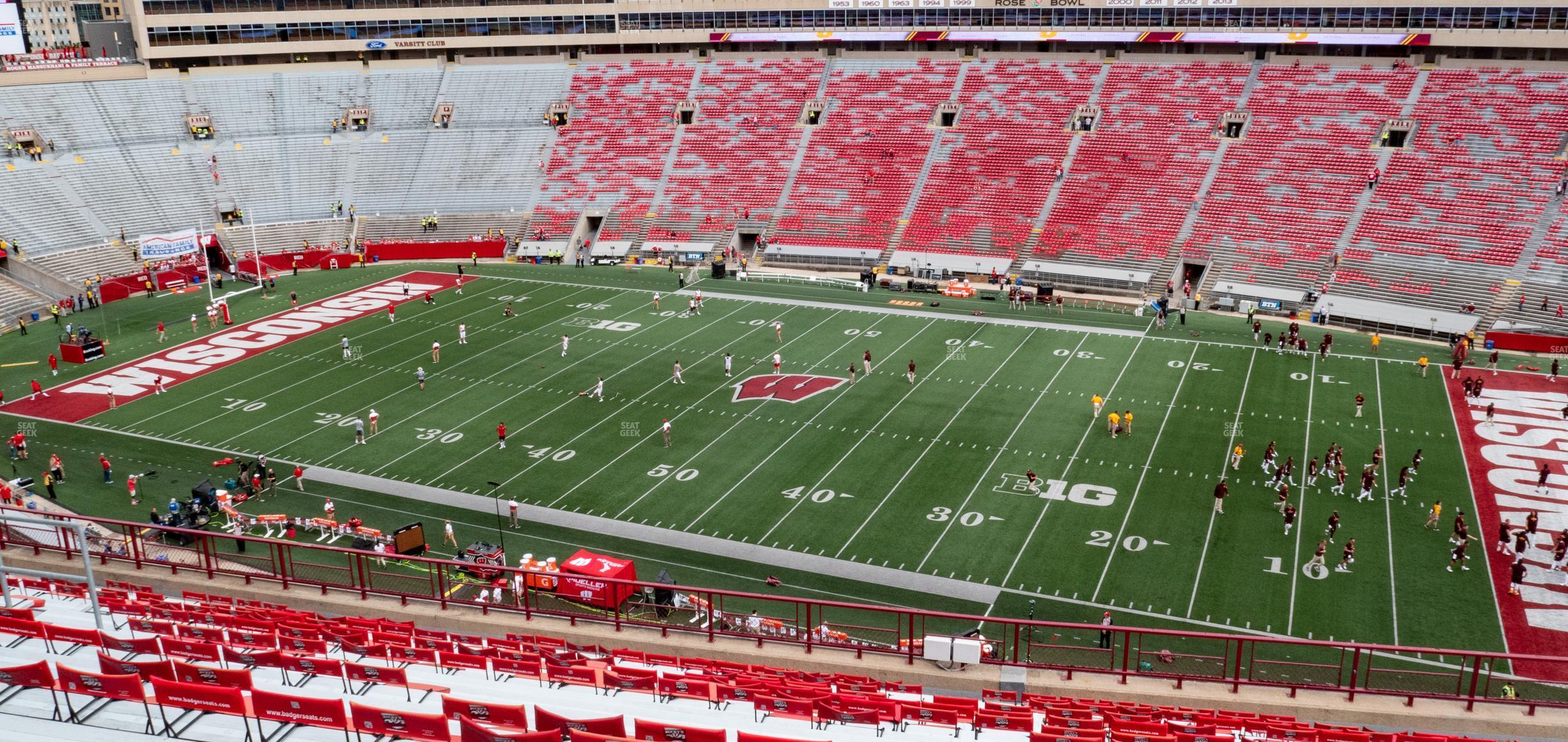 Seating view for Camp Randall Stadium Section Dd