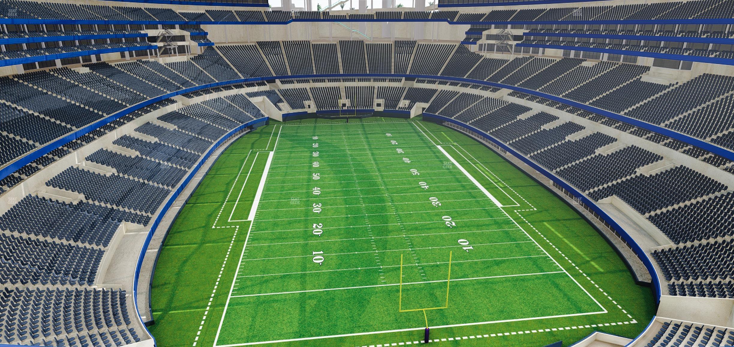 Seating view for SoFi Stadium Section 308