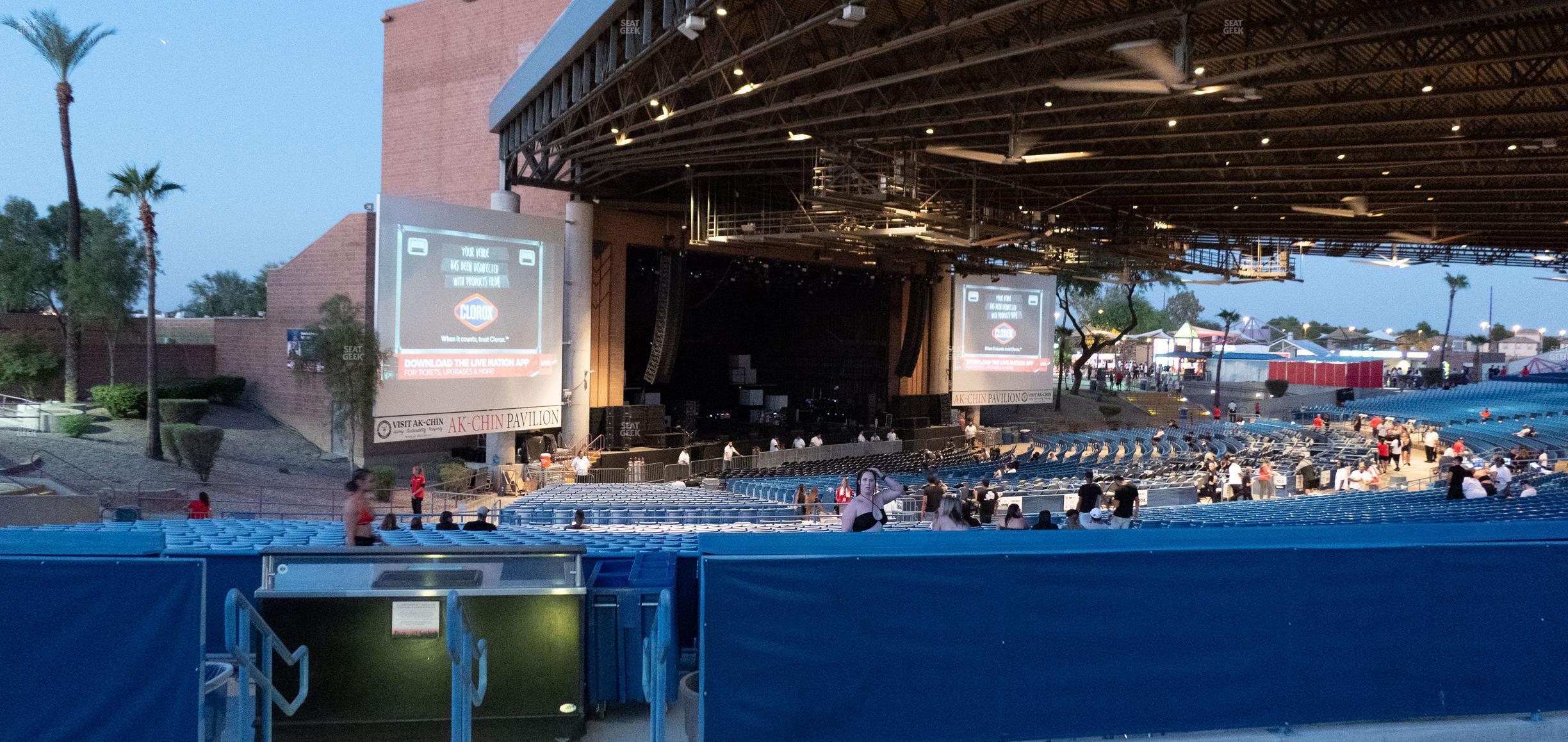 Seating view for Talking Stick Resort Amphitheatre Section 305