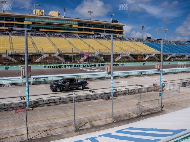 Seating view for Homestead-Miami Speedway Section Pit Road Cabana 14