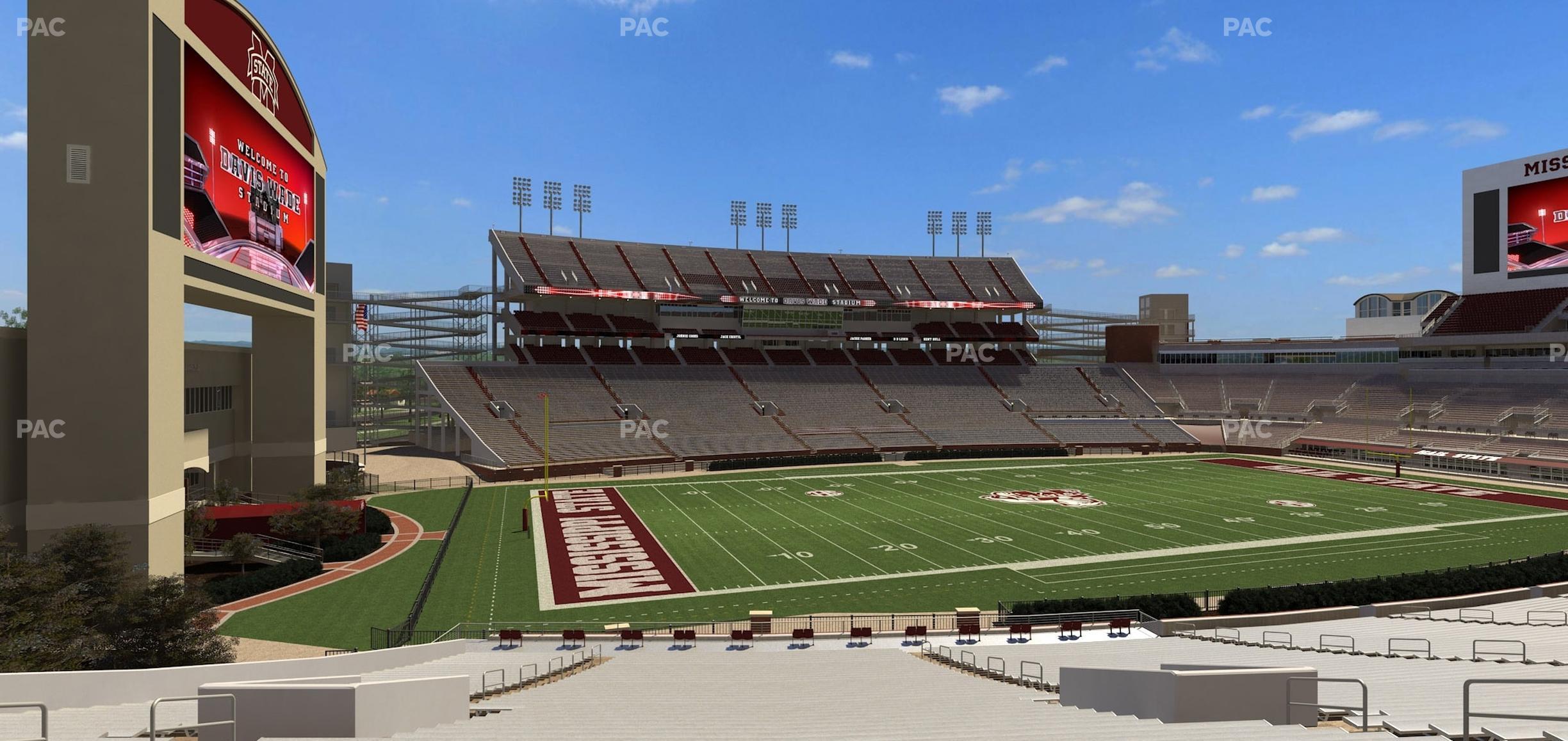 Seating view for Davis Wade Stadium Section 24