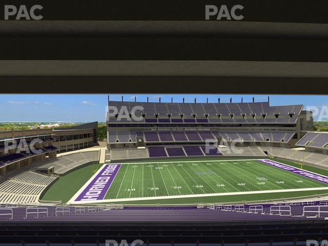 Seating view for Amon G Carter Stadium Section 236