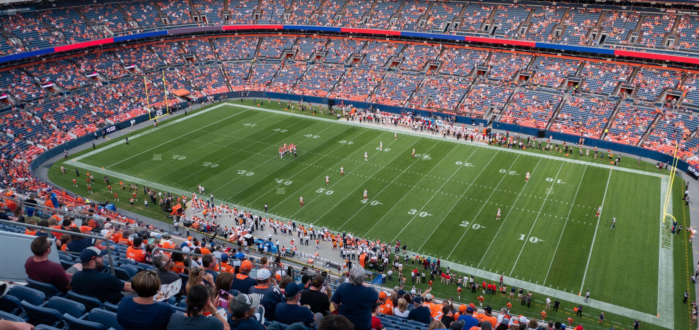 Seating view for Empower Field at Mile High Section 504