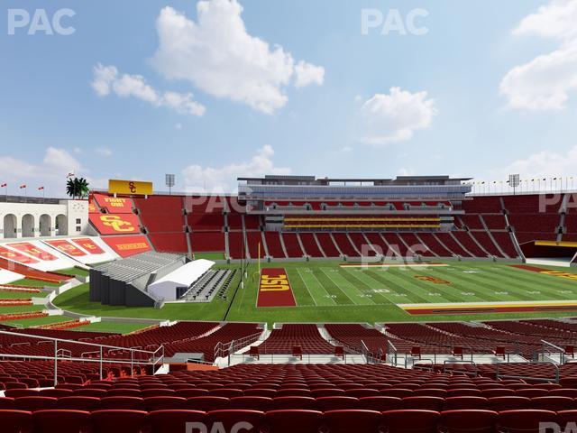 Seating view for Los Angeles Memorial Coliseum Section 224 B