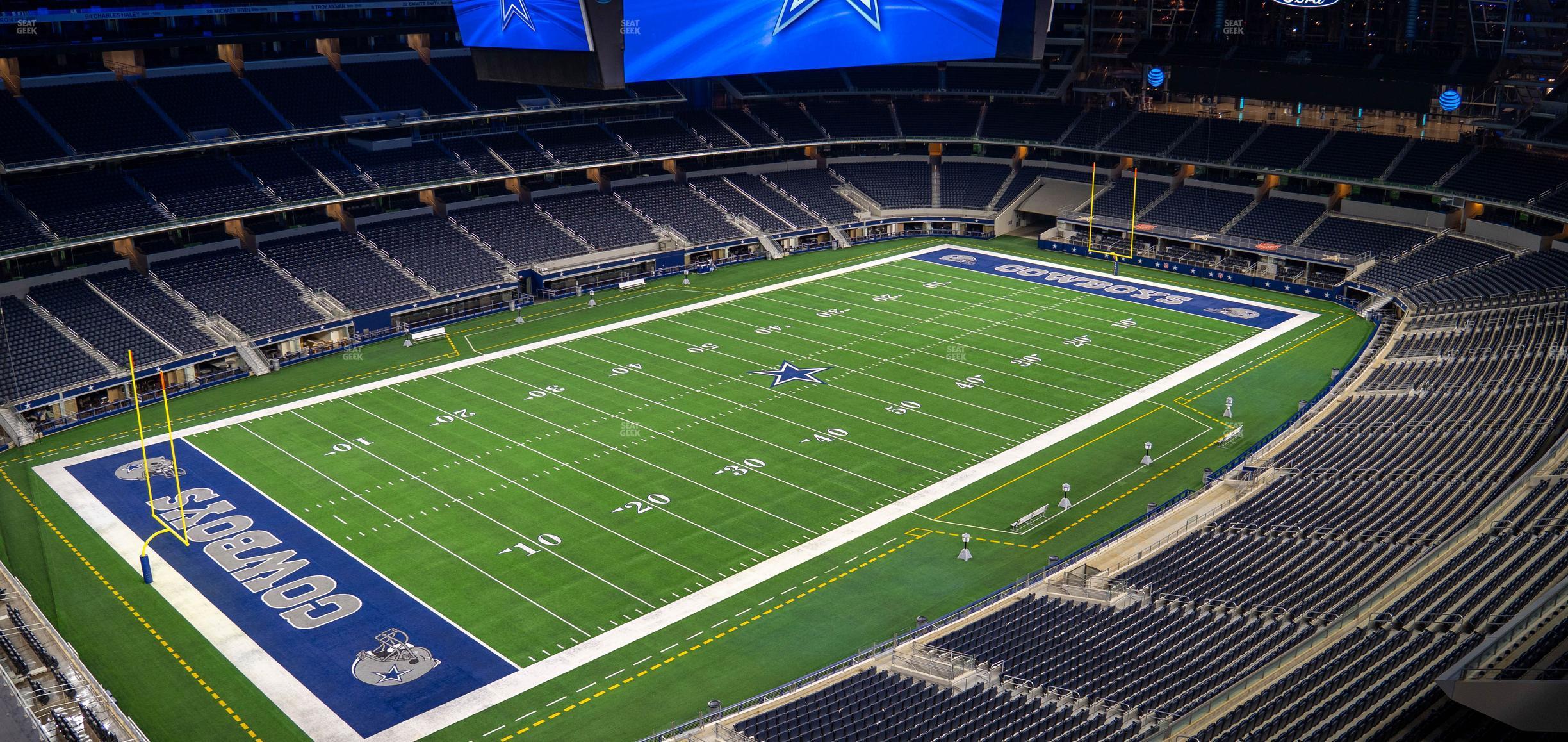 Seating view for AT&T Stadium Section Star Suite 648