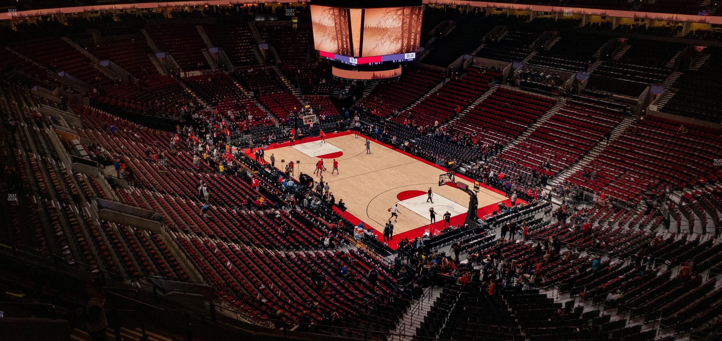 Seating view for Moda Center Section 330