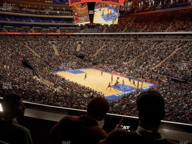 Seating view for Madison Square Garden Section Lexus Level Suite 23