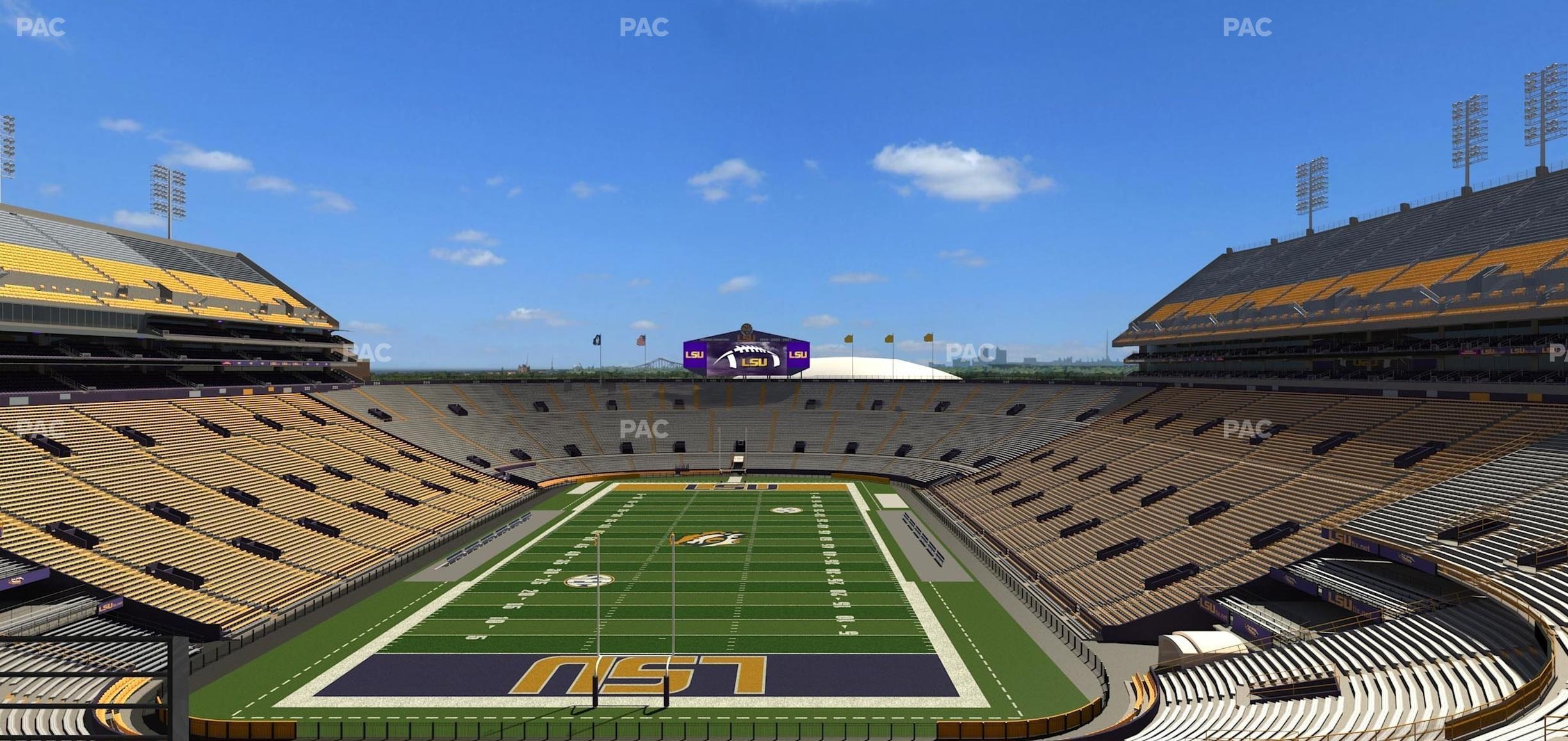 Seating view for Tiger Stadium Section Suite 151