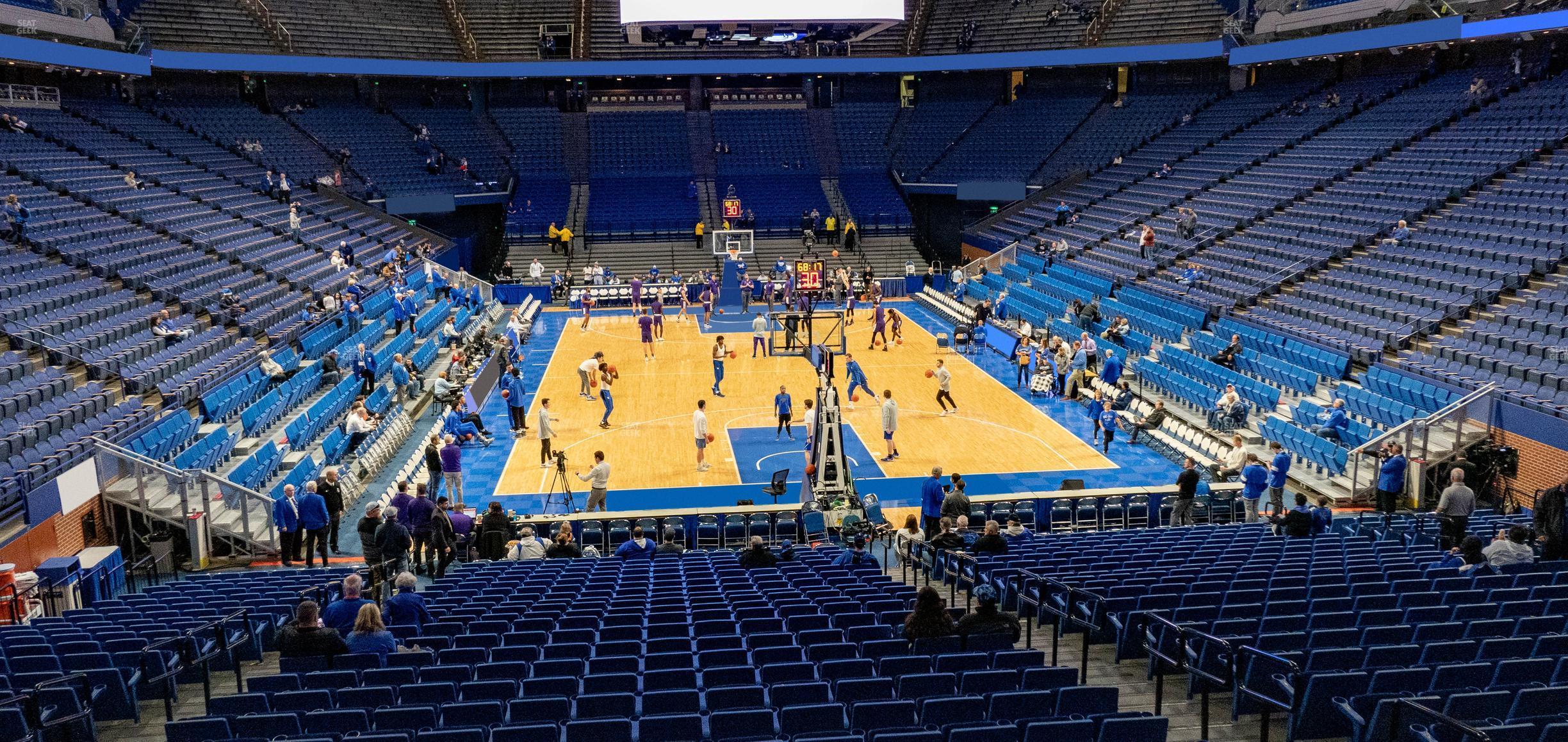 Seating view for Rupp Arena Section 23