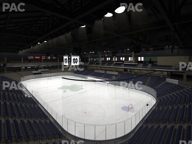 Seating view for Compton Family Ice Arena Section 113