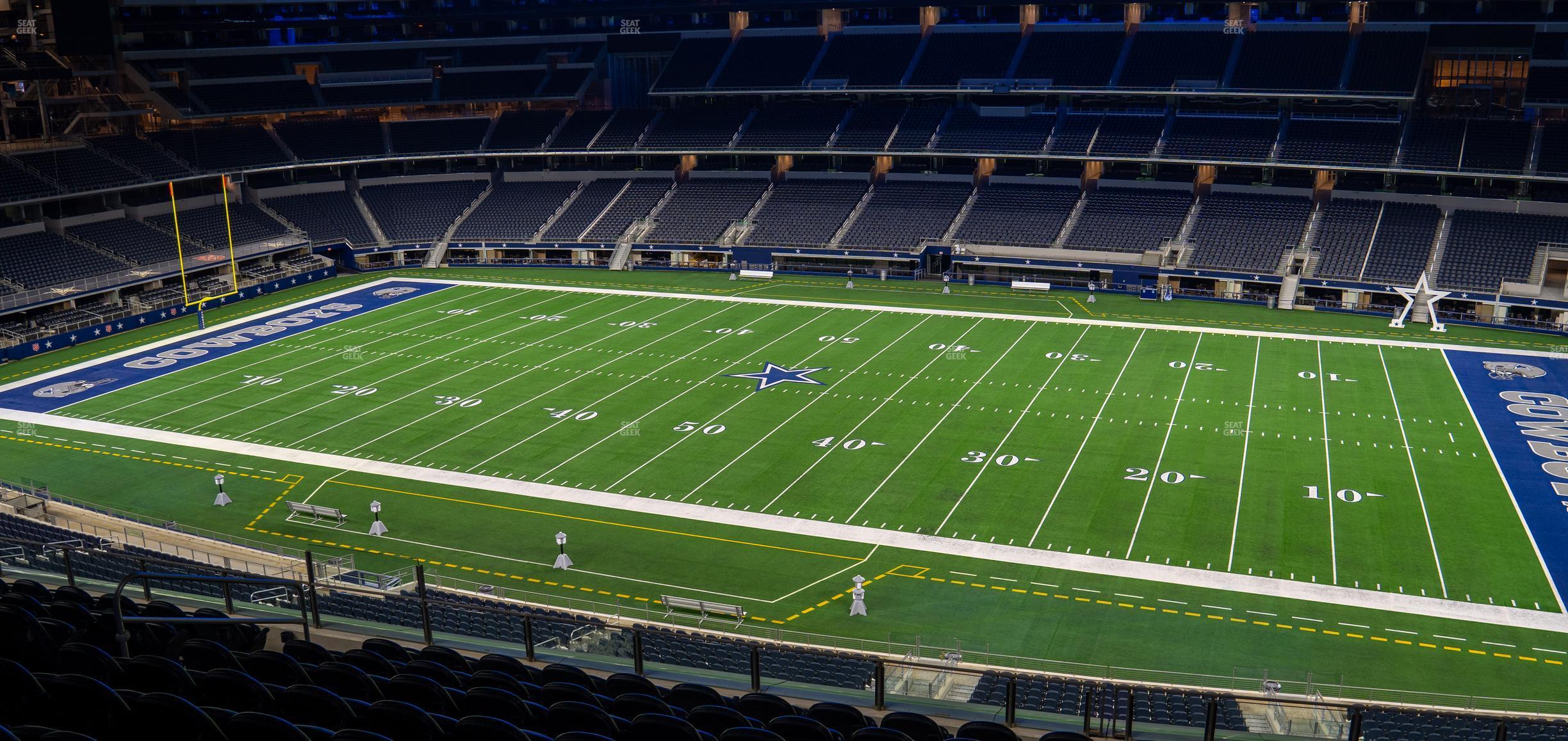 Seating view for AT&T Stadium Section C 308