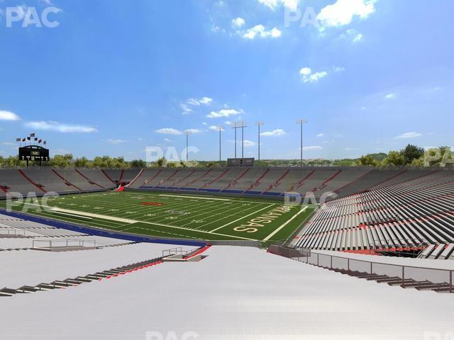 Seating view for War Memorial Stadium (Little Rock) Section 21