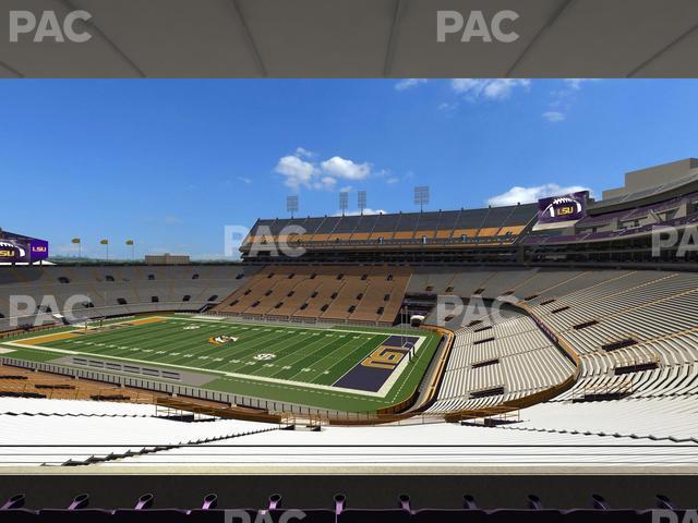 Seating view for Tiger Stadium Section Club 102