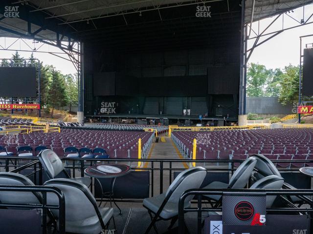 Seating view for Jiffy Lube Live Section Vip Box 202