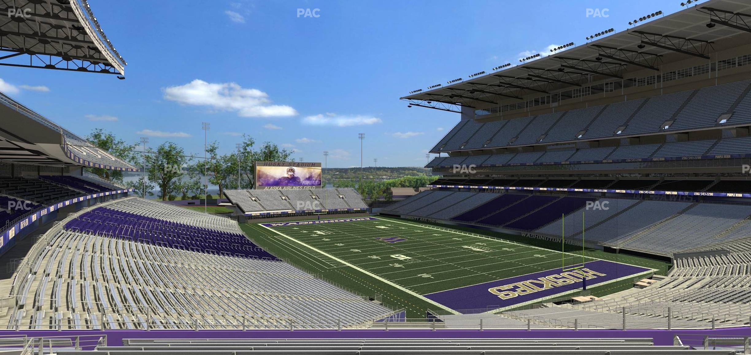 Seating view for Husky Stadium Section 222