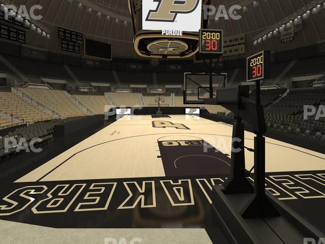 Seating view for Mackey Arena Section Lower 14