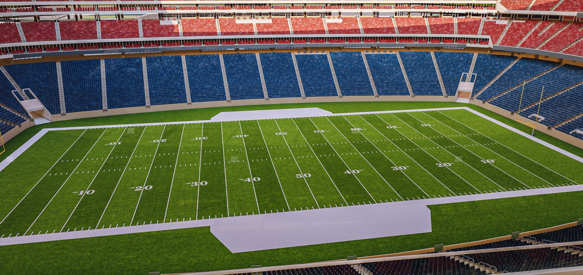 Seating view for NRG Stadium Section 535