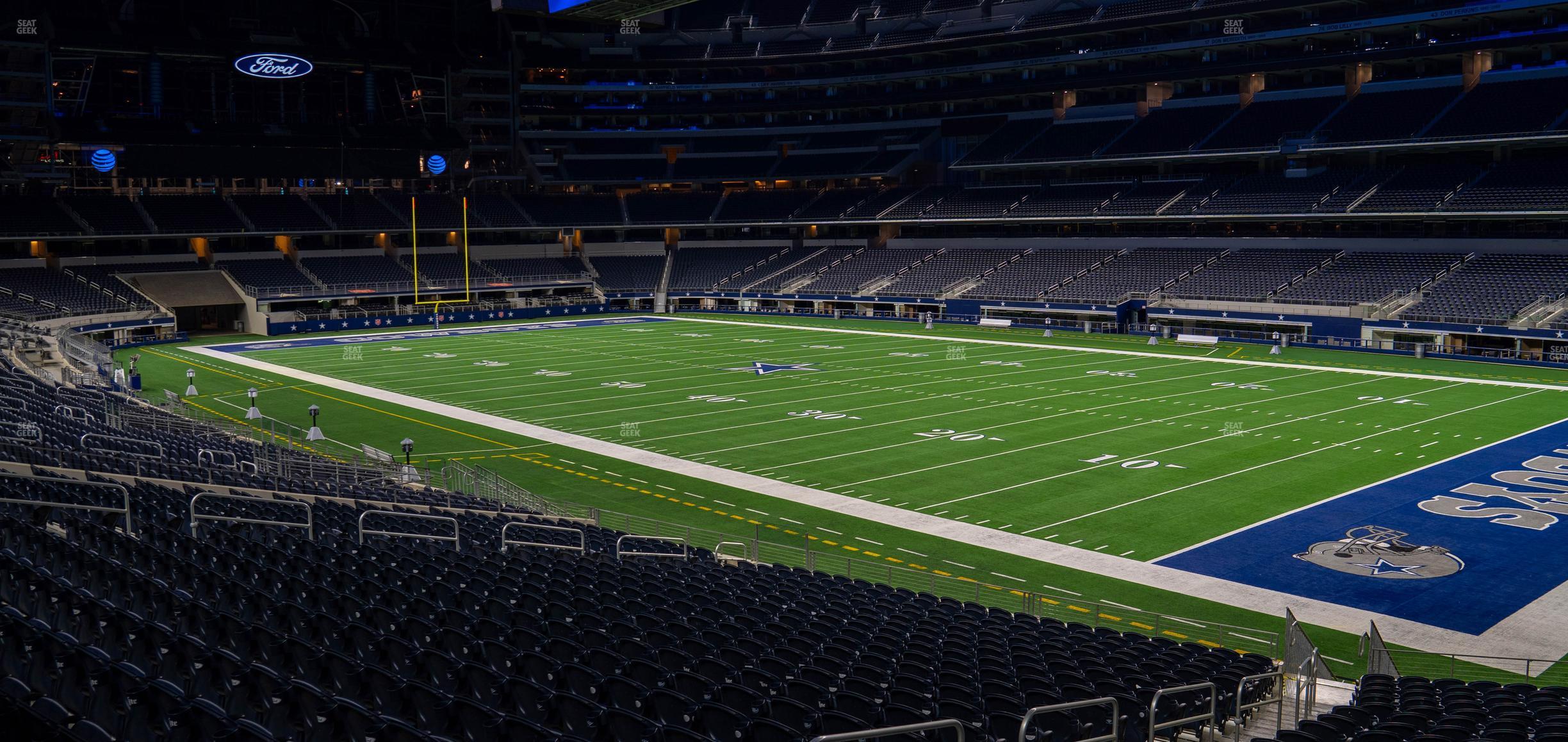 Seating view for AT&T Stadium Section Hall Of Fame Suite 249