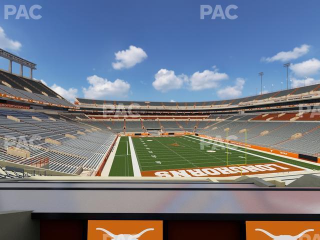 Seating view for Darrell K Royal - Texas Memorial Stadium Section 41 R