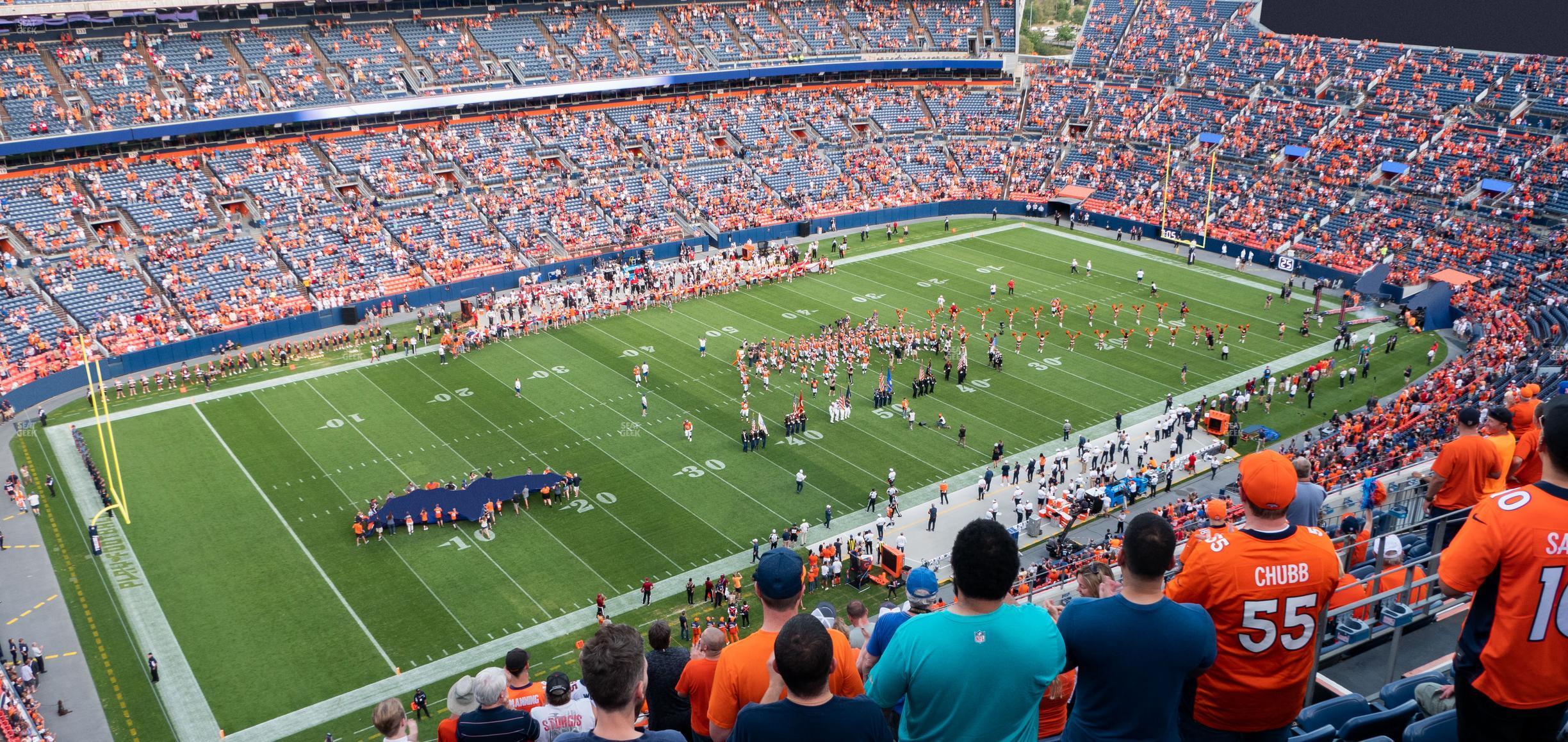 Seating view for Empower Field at Mile High Section 513