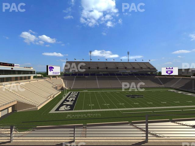 Seating view for Bill Snyder Family Stadium Section 201