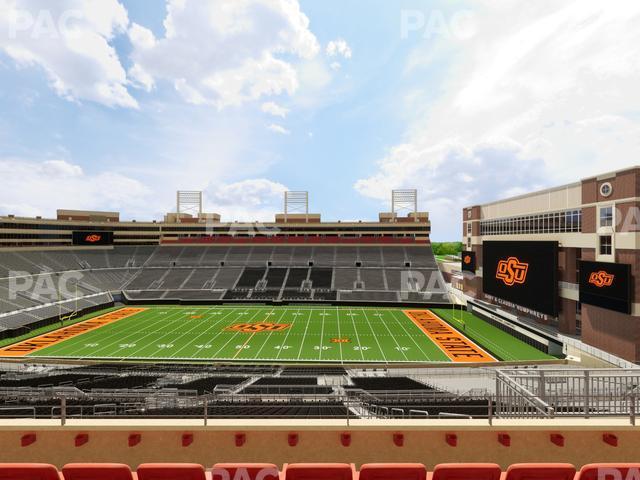 Seating view for Boone Pickens Stadium Section Club 506