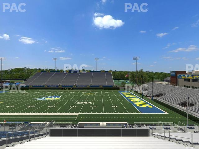 Seating view for Delaware Stadium Section B