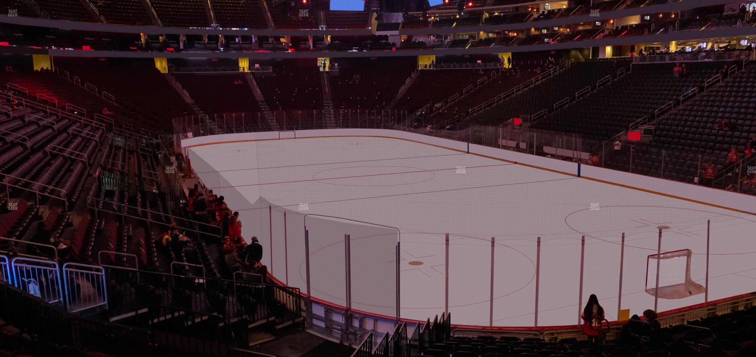 Seating view for Prudential Center Section 12