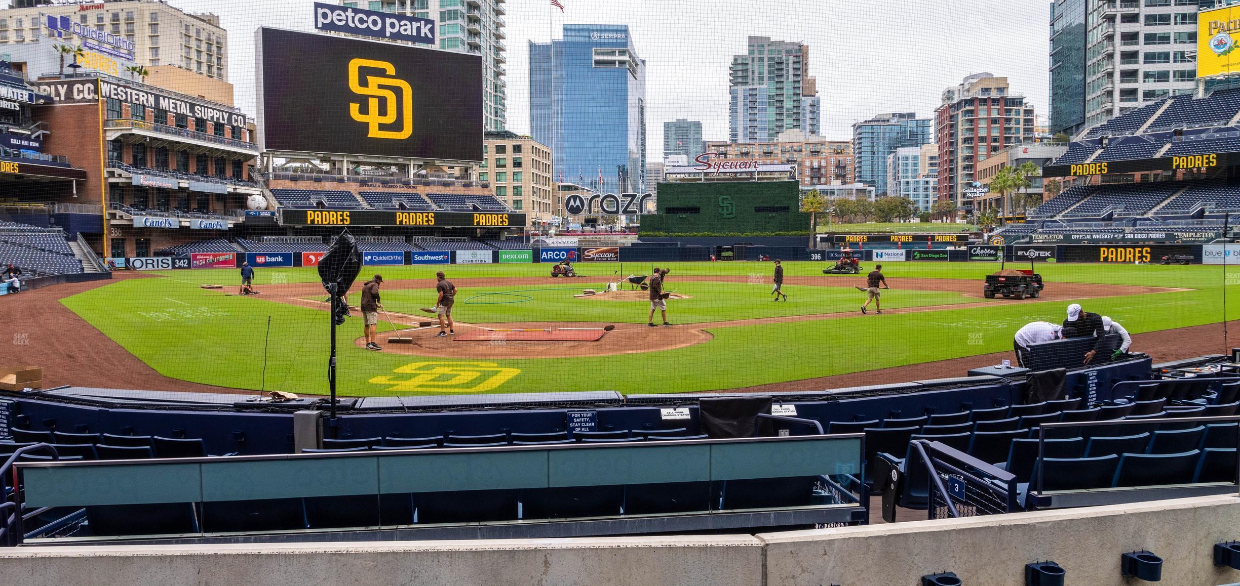 Seating view for Petco Park Section 101