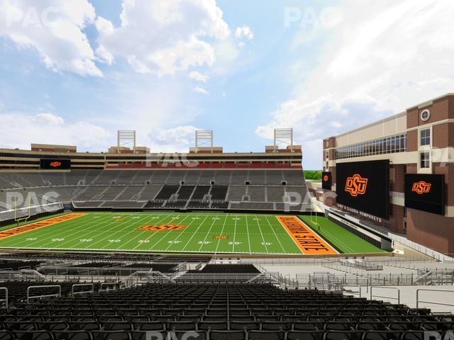 Seating view for Boone Pickens Stadium Section 204