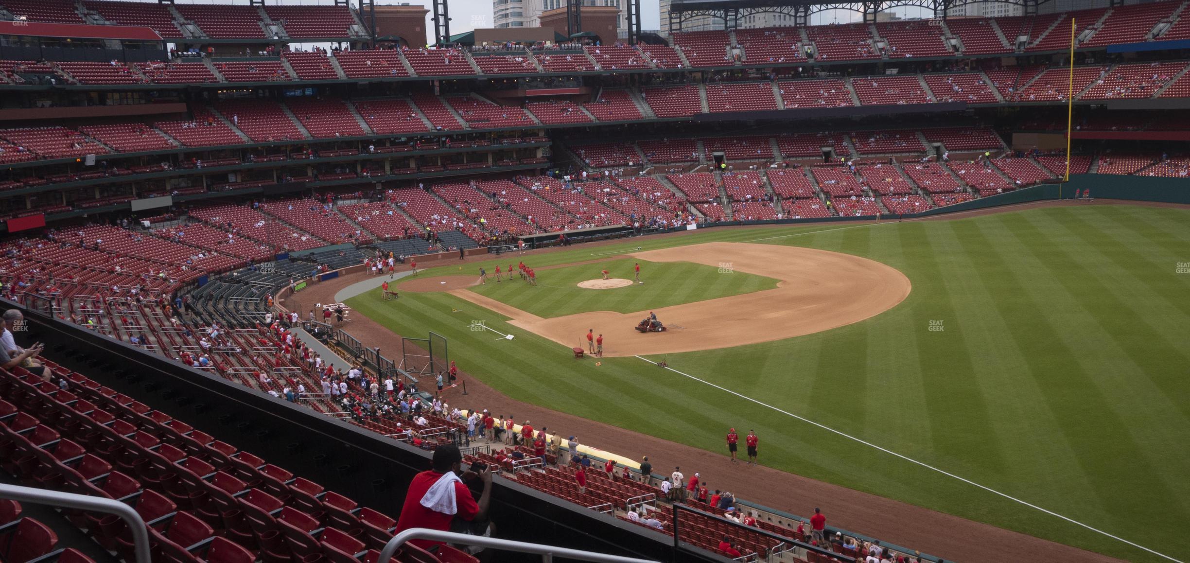 Seating view for Busch Stadium Section Right Field Loge 234