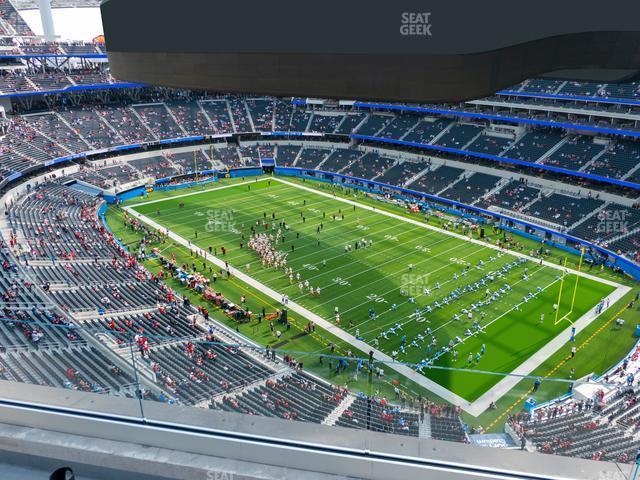 Seating view for SoFi Stadium Section 451