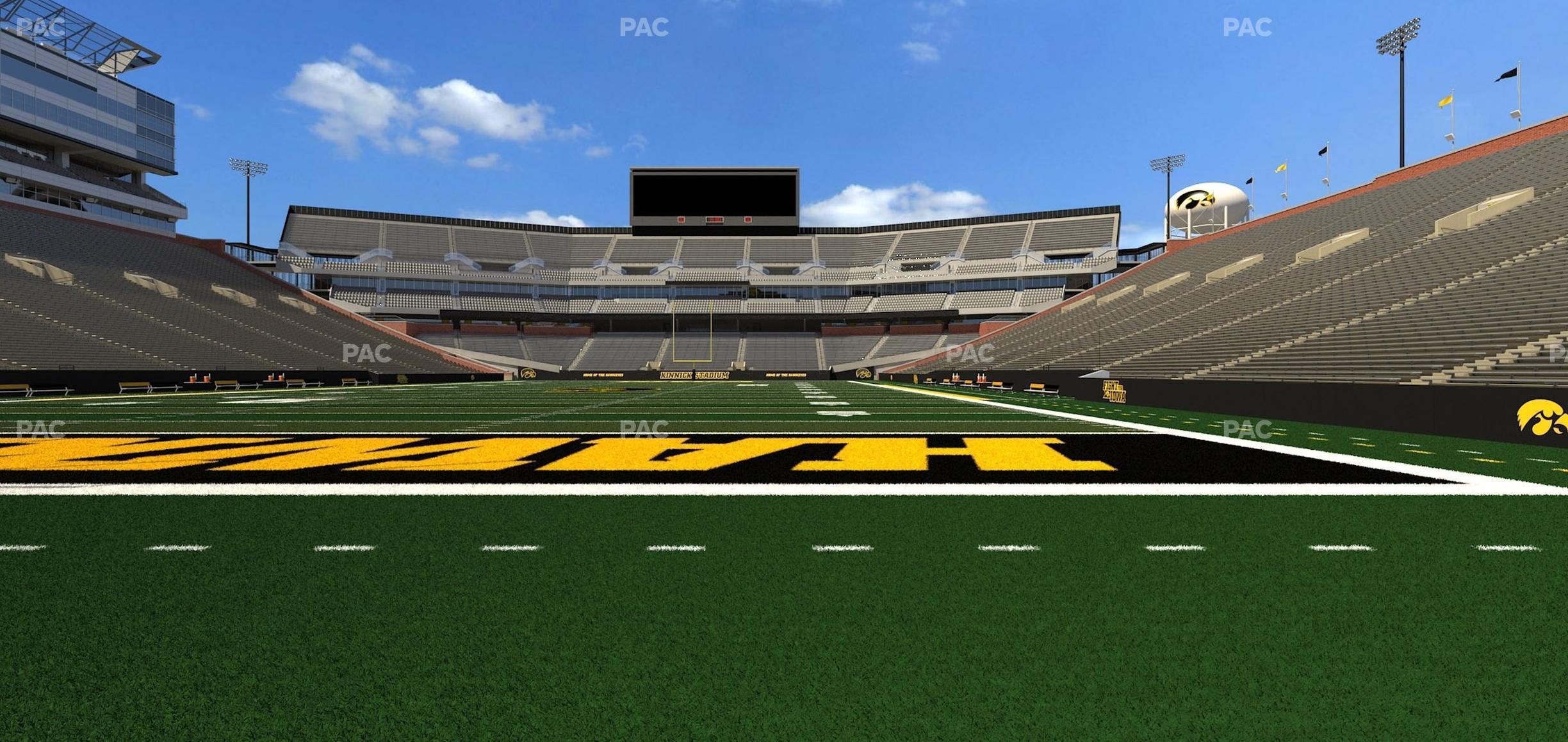 Seating view for Kinnick Stadium Section 115