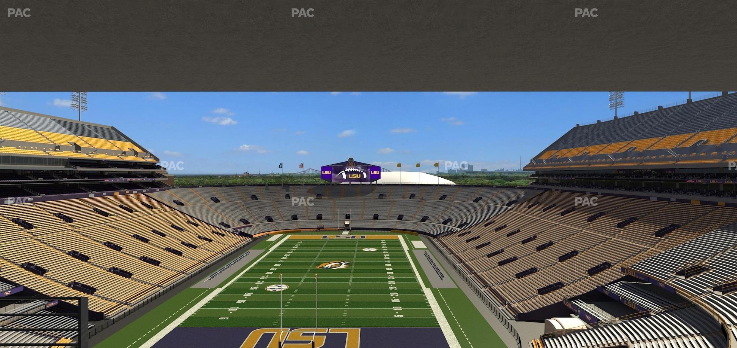 Seating view for Tiger Stadium Section Suite 251