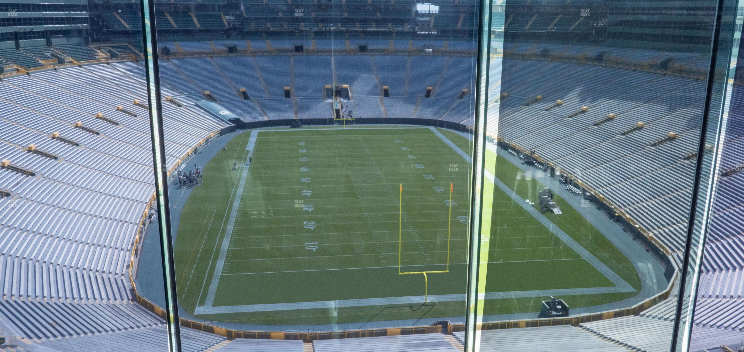 Seating view for Lambeau Field Section 684