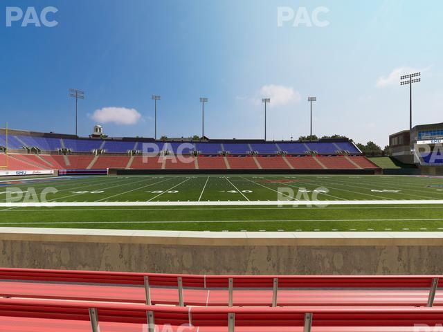 Seating view for Gerald Ford Stadium Section 105