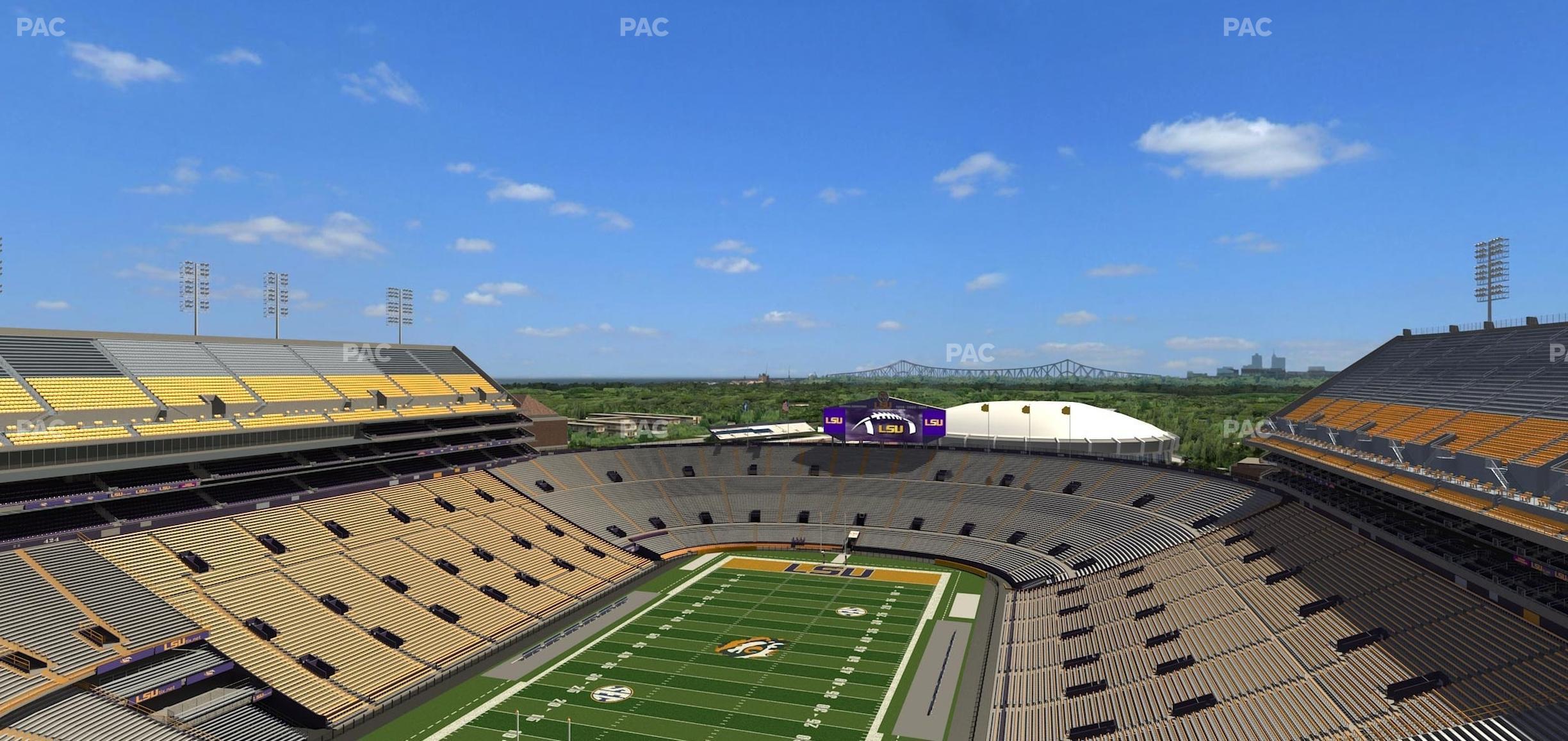 Seating view for Tiger Stadium Section 651