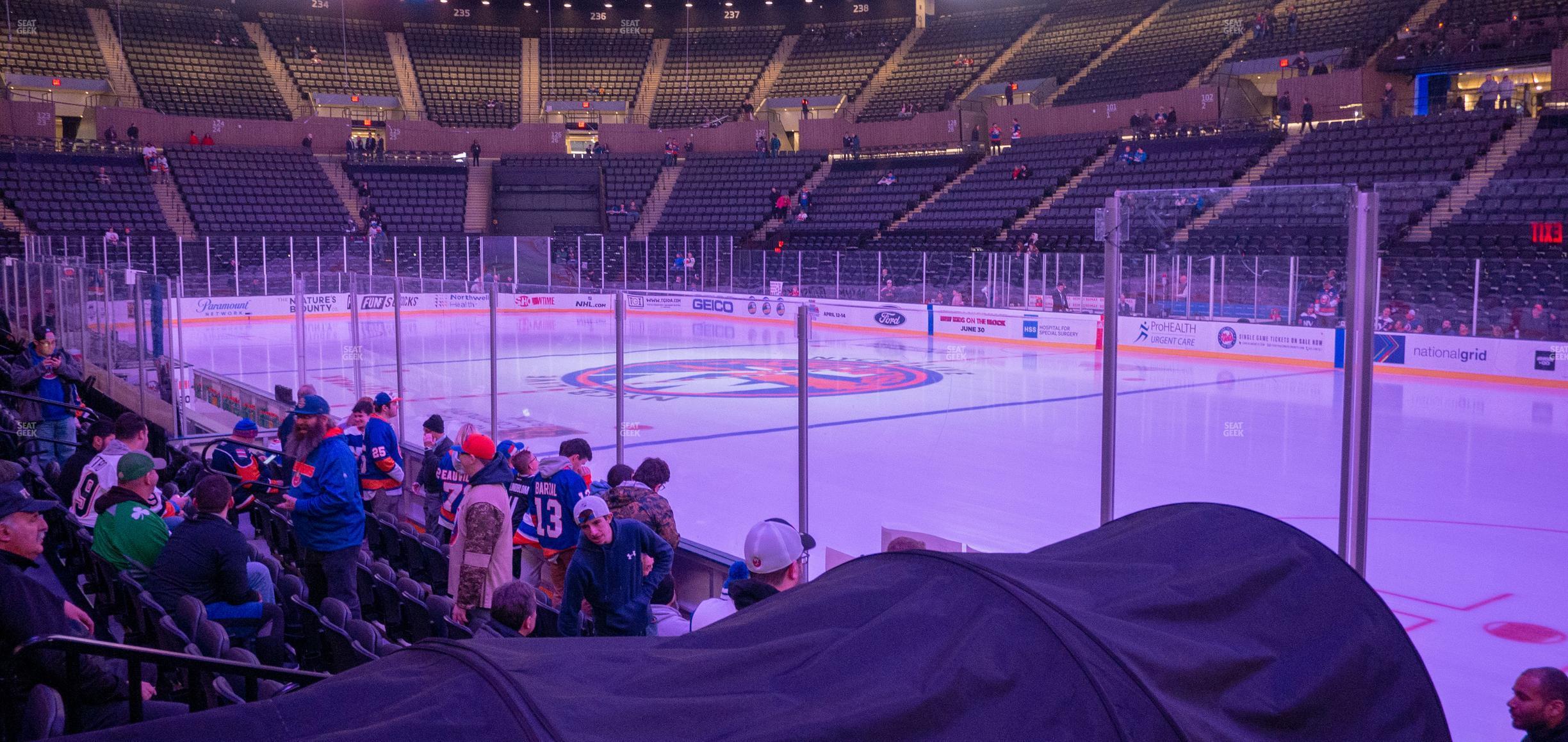 Seating view for Nassau Coliseum Section 14