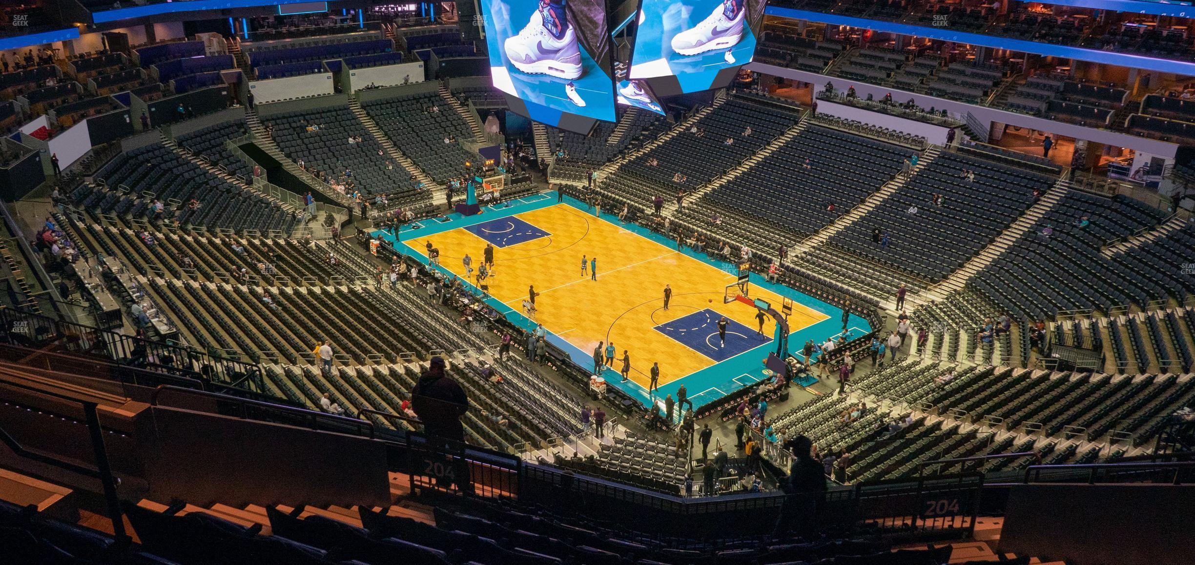 Seating view for Spectrum Center Section 204