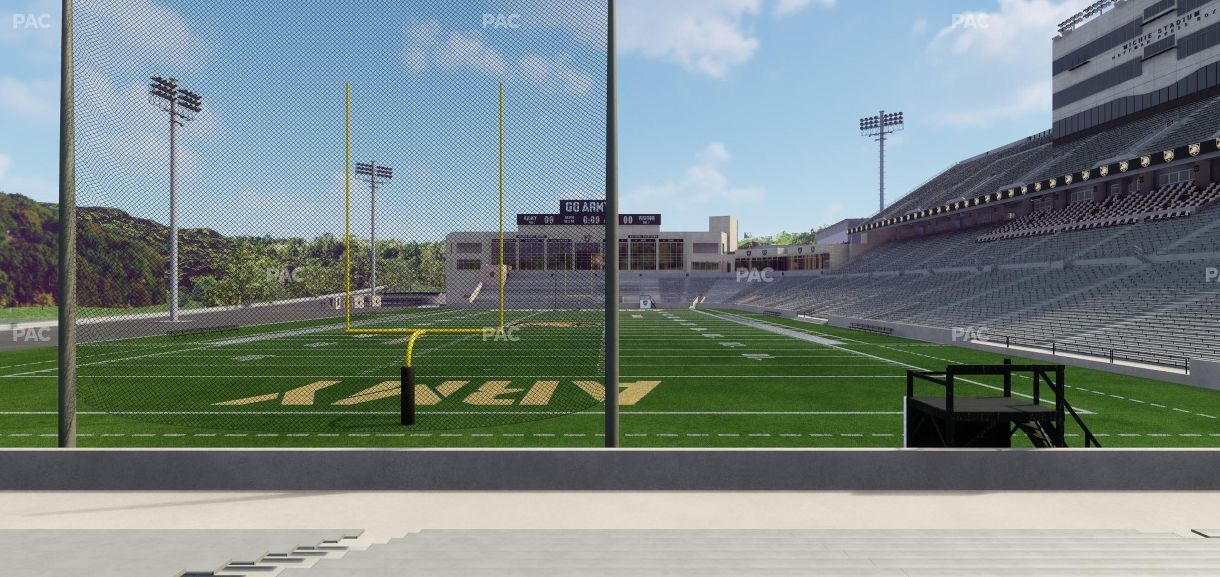 Seating view for Michie Stadium Section 22