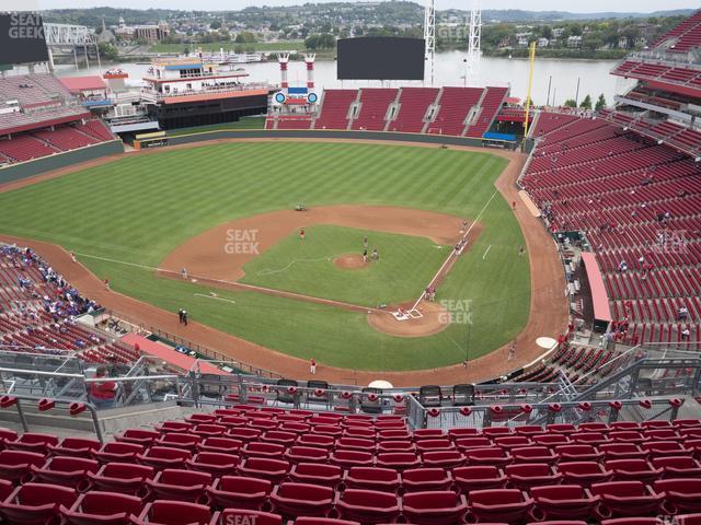 Seating view for Great American Ball Park Section 521