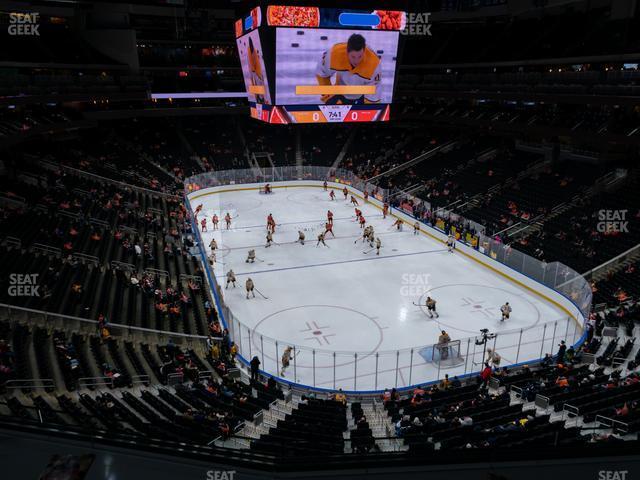 Seating view for Rogers Place Section Loge 18