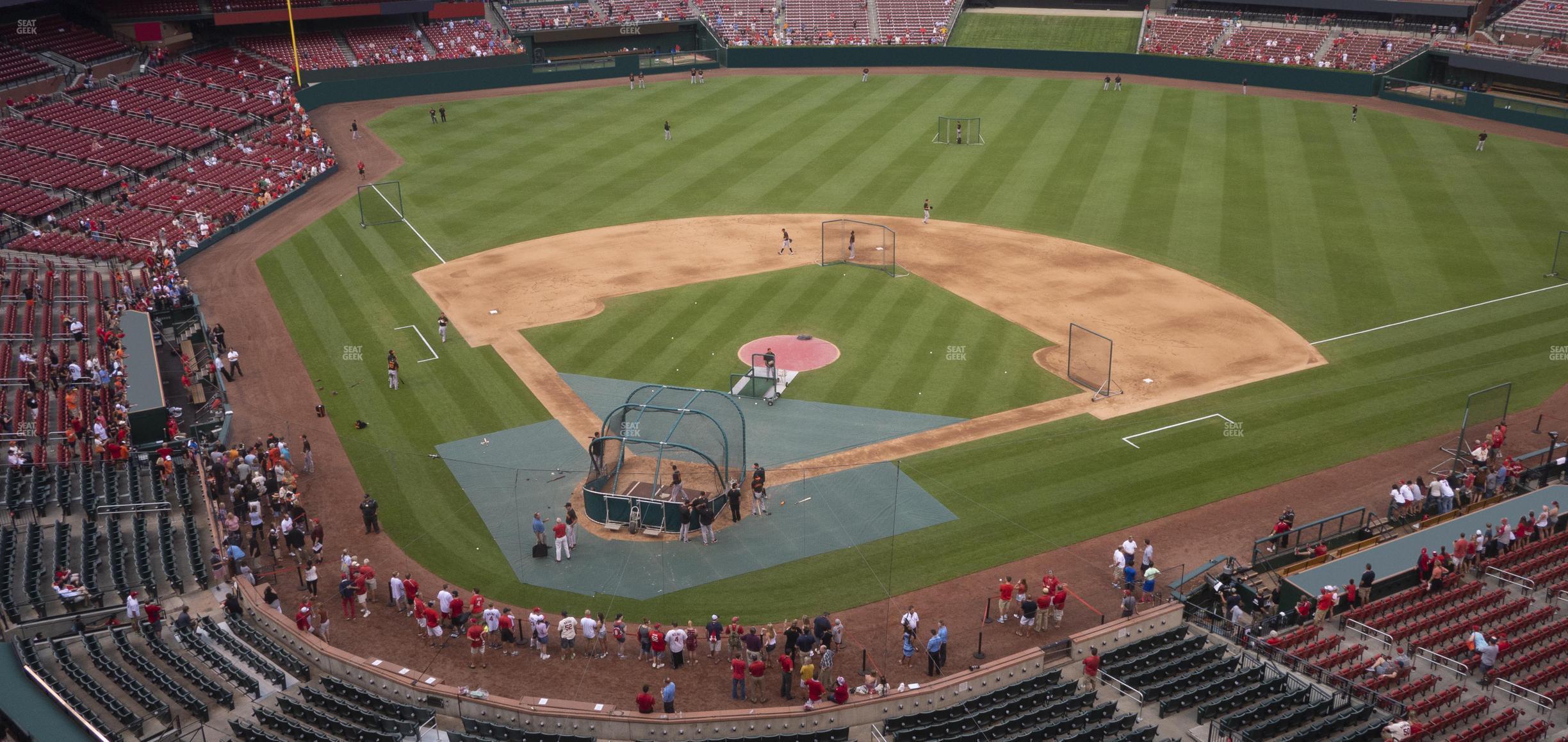 Seating view for Busch Stadium Section Home Pavilion 348