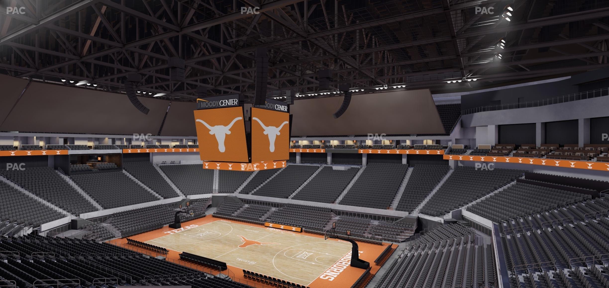 Seating view for Moody Center ATX Section Loge 33