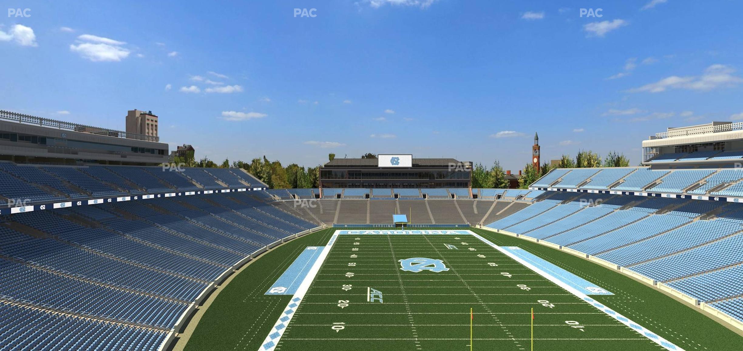 Seating view for Kenan Memorial Stadium Section Suite 7