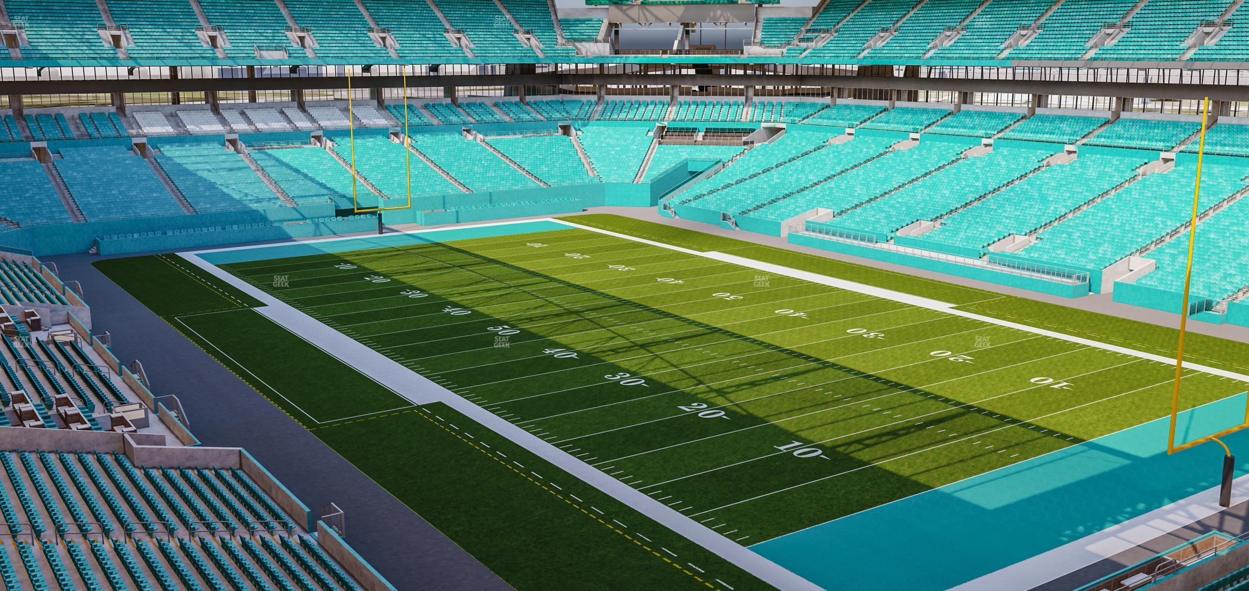 Seating view for Hard Rock Stadium Section 338